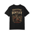 Braxton Bentley 'The Cowboy' Graphic T-Shirt — Vintage Western Skull & Cactus Design